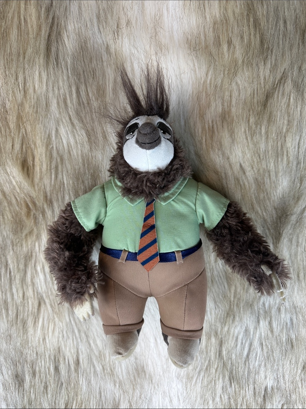 Disney Zootopia Flash Sloth Plush Stuffed Animal 9” DMV Character